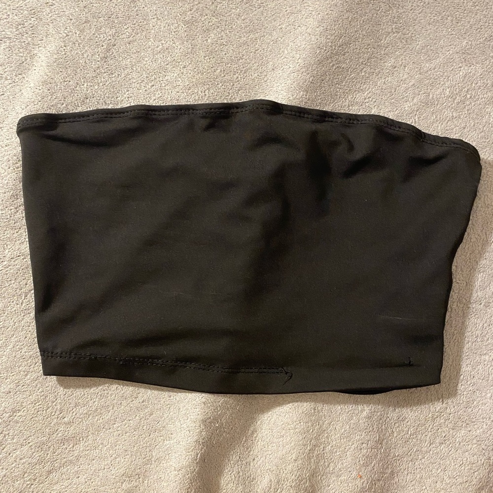 SHEIN Black Crop Top